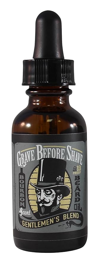 Beard oil with jojoba, argan, and vitamin E – natural moisturizing formula.